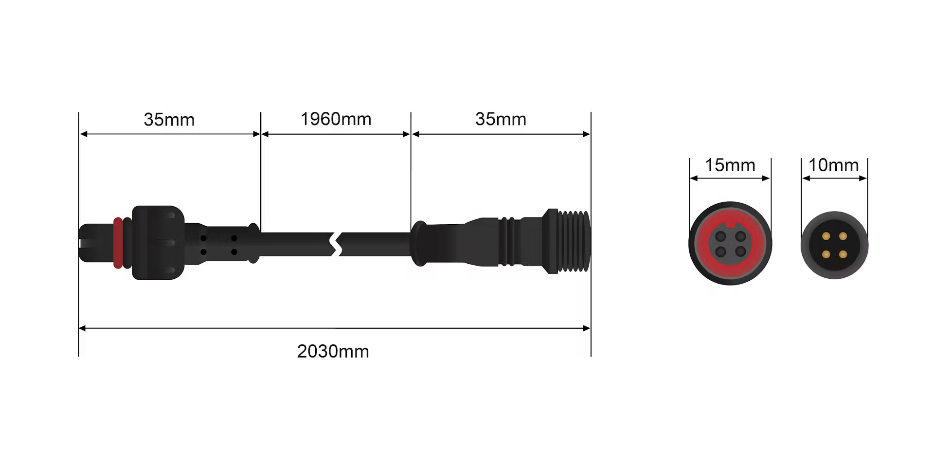 Wiring Extension Cable STEDI Surface RGB Rock Light